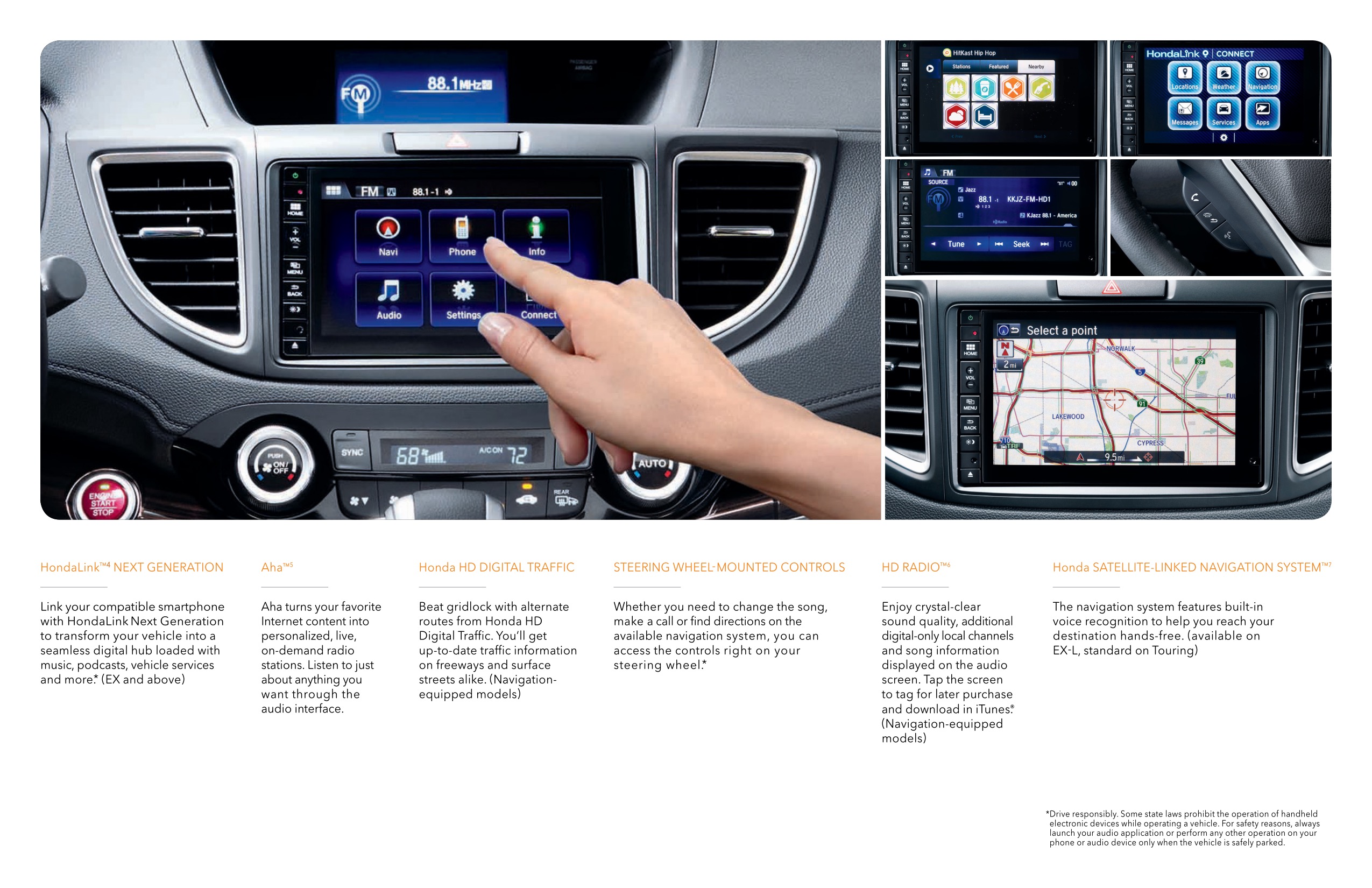 2015 Honda CR-V Brochure Page 8